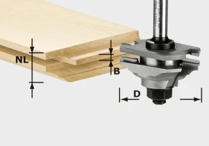 Festool Frez profilowy HW S8 D46 x D12-FD 490643