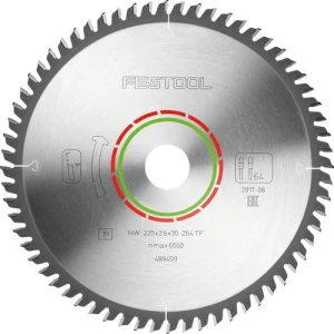 Festool Tarcza pilarska HW 225X2,6X30 TF64 489459