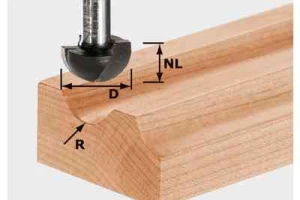 Festool Frez do wgłęb. HW R6,35 490984
